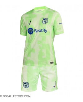 Günstige Barcelona 3rd trikot Kinder 2024-25 Kurzarm (+ Kurze Hosen)